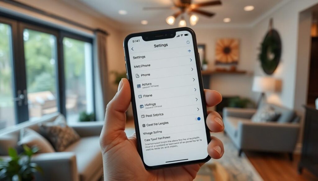 how to change the number of rings on iphone